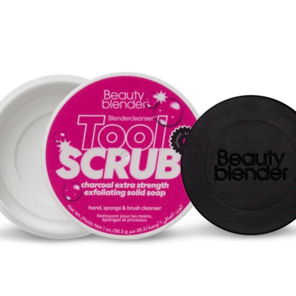 Beautyblender Tool Scrub Exfoliating Soap charcoal 1oz- brand new, unopened
